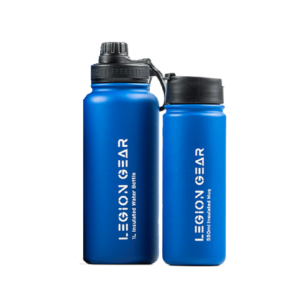 Legion Gear Blue Bottle Bundle