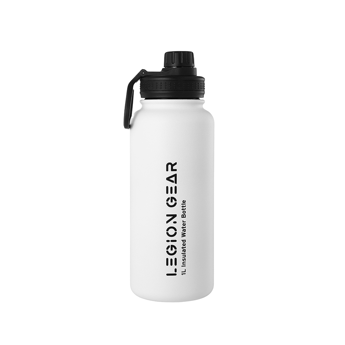 Legion Gear 1000ml Vacuum Insulated Bottle - White